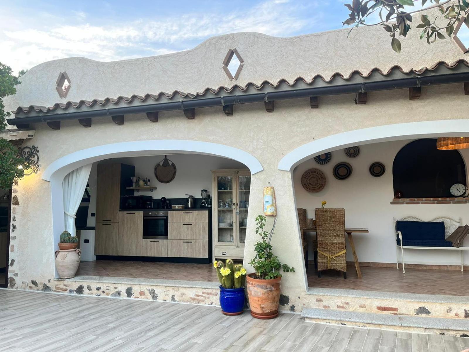 Villa Con Immenso Giardino Orosei Bagian luar foto